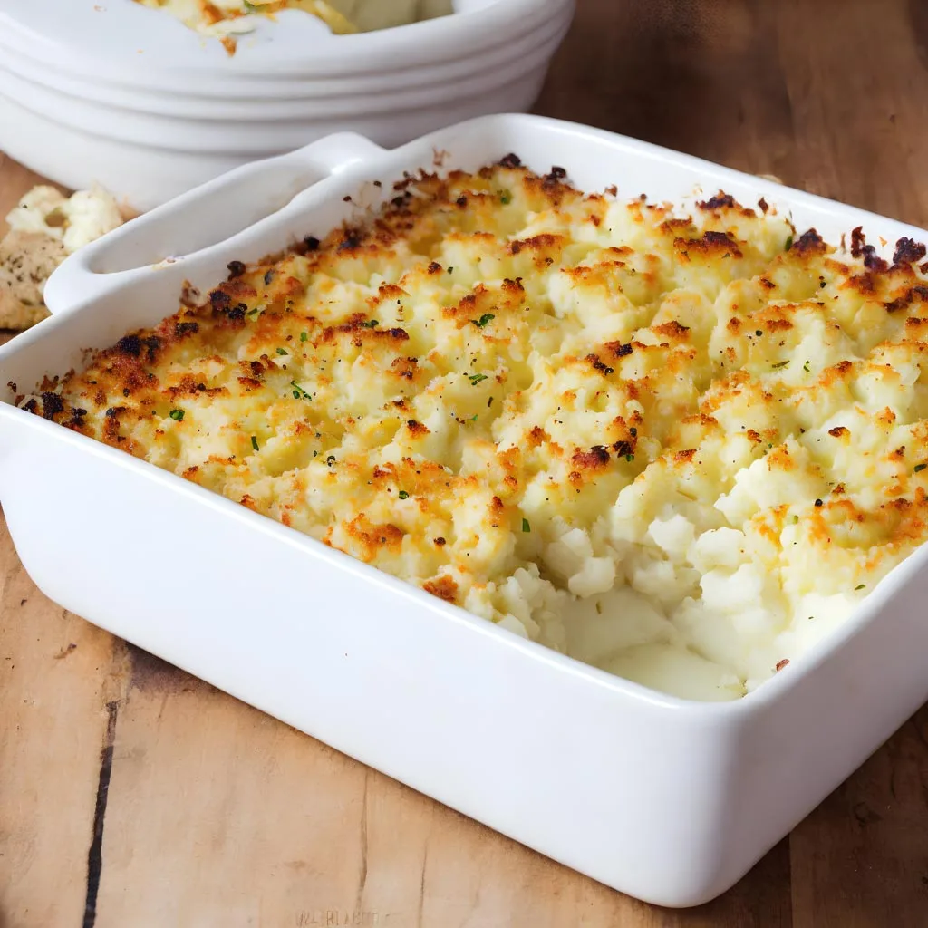 Cauliflower & Potato Gratin