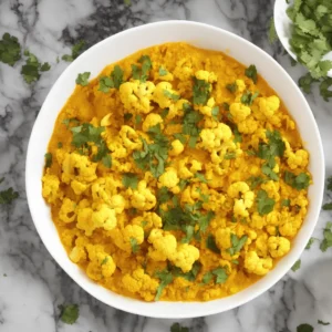 Cauliflower Egg Curry