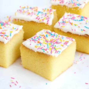 Vanilla Tray Bake