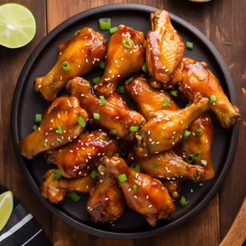 Honey Sriracha Chicken Wings