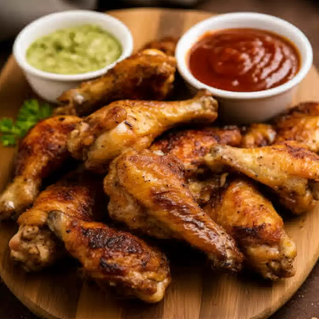 Barbecued Chicken Wings