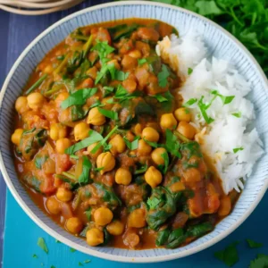 Chickpea Spinach Curry