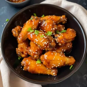 Honey Garlic Chicken Wings