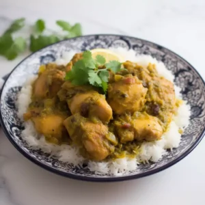 Moroccan Saffron Chicken