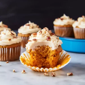 Sweet Potato Pie Cupcakes