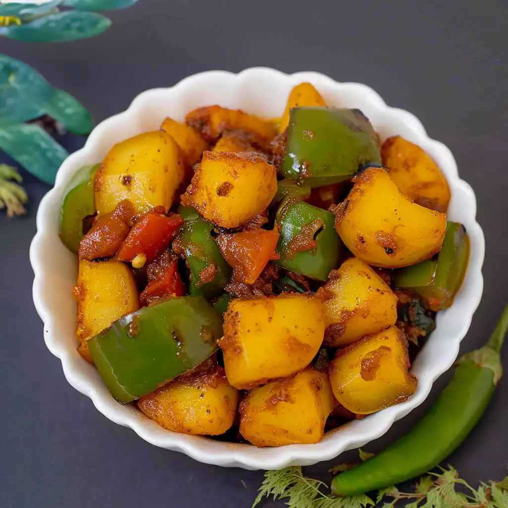 Aloo Capsicum