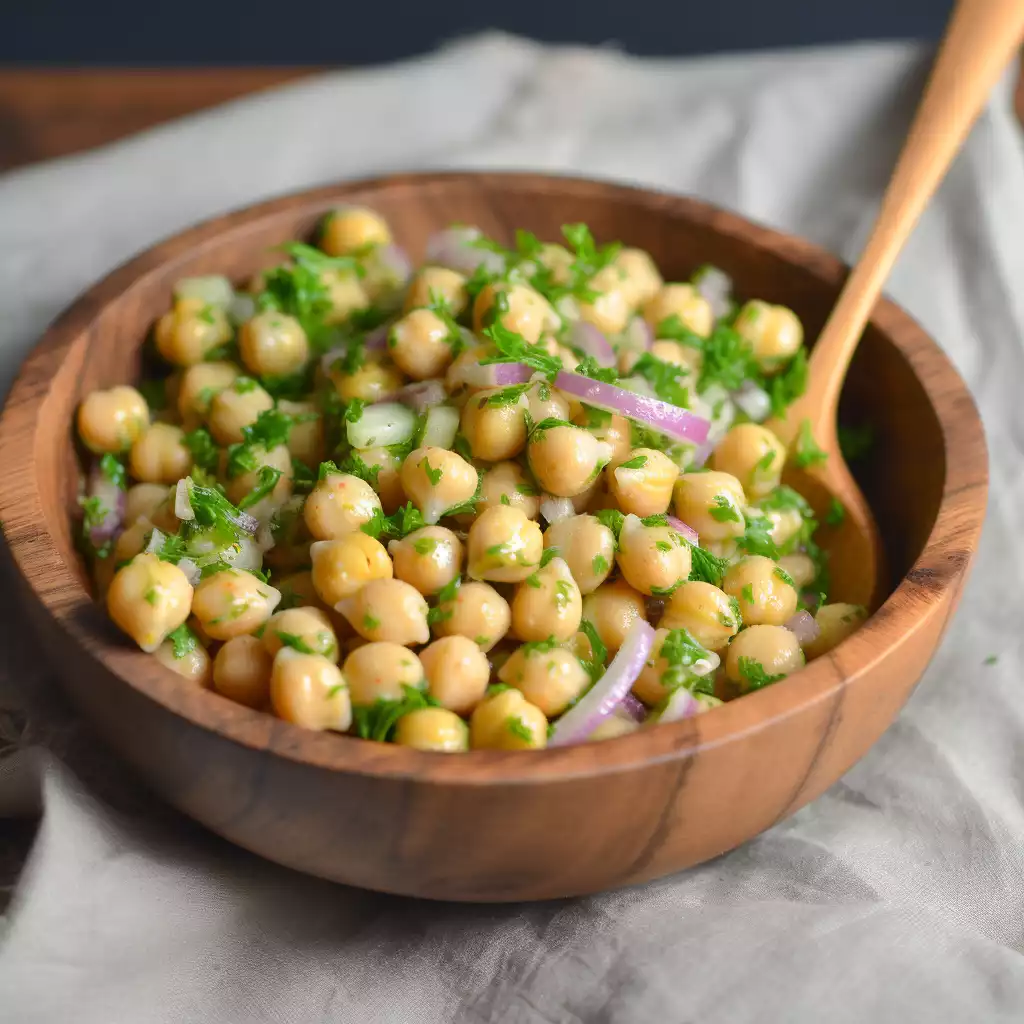 Simple Chickpea Salad