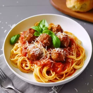 Spaghetti Meatballs