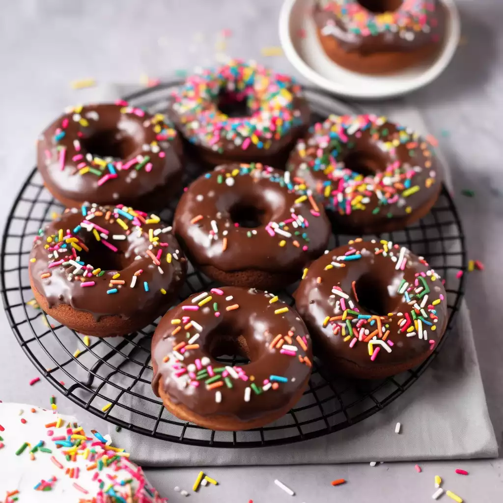 Sprinkle Doughnuts