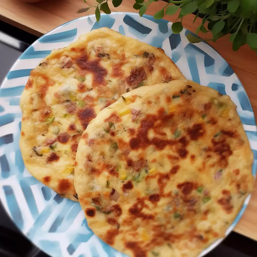 Chilli Cheese Paratha