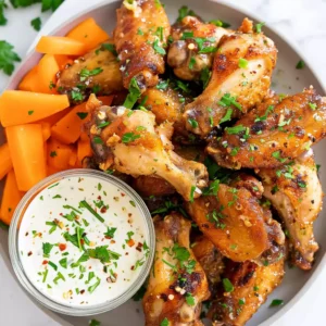 Garlic Butter Chicken Wings