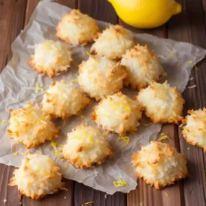 Lemon Coconut Macaroons