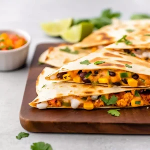 Sweet Potato Black Bean Quesadilla