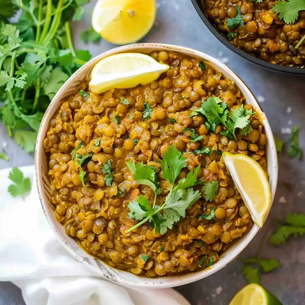 Instant Pot Lentil Curry Recipe