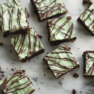 Mint Chocolate Brownies